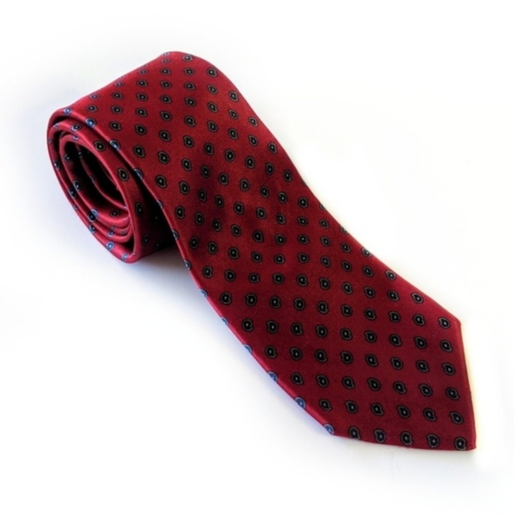 100% Silk Vintage Christian Dior Paisley Tie - Picture 1 of 3